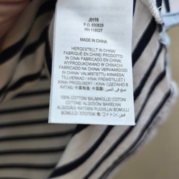 Boden Stripes ahead of the Rest Star Print Short Sleeve T-Shirt Cap Sleeves SZ 8 - Picture 7 of 8